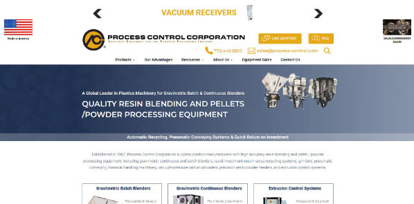 Process Control - The best machines for the textiles industry.